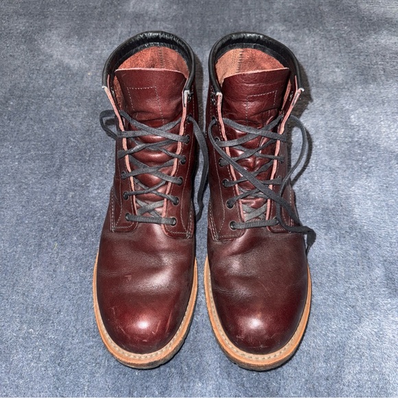 Red Wing 9011 Beckman Burgundy Featherstone (Black Cherry) Size 10.5 D USA Made - Picture 2 of 8